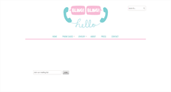 Desktop Screenshot of blingblinghello.com